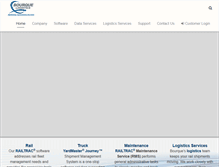 Tablet Screenshot of bourquelogistics.com